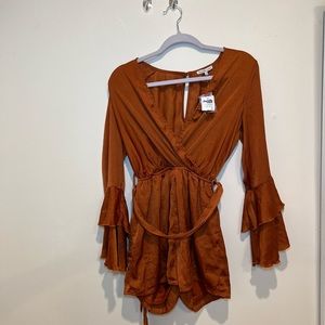 Charlotte Russe Silk Romper